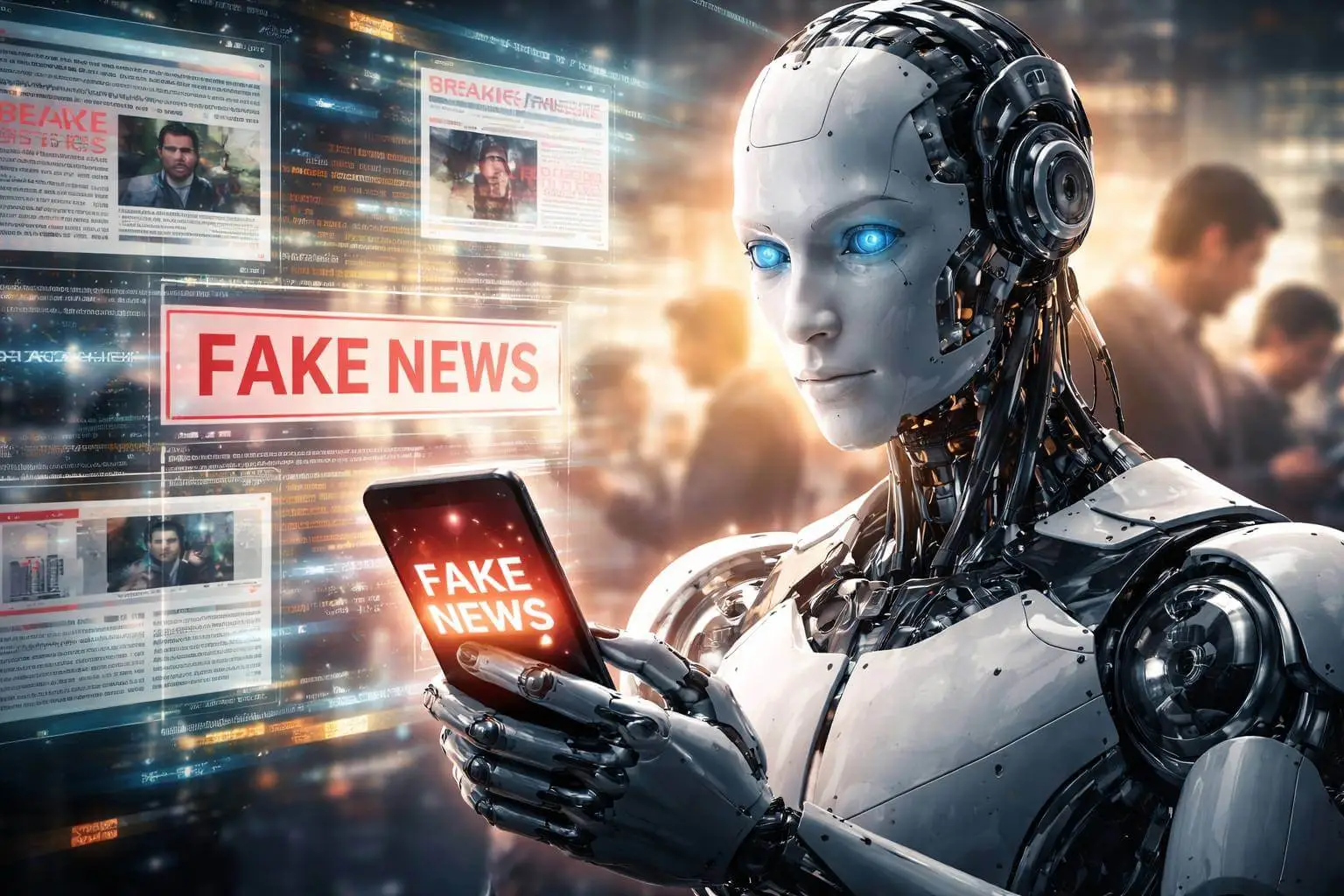 Analista revela cómo la <b>inteligencia artificial</b> hace que las noticias falsas sean más creíbles thumbnail